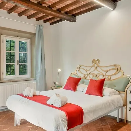 Elegant Tuscan Castle Pool And Tennis Court