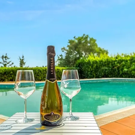 Villa Elegant Tuscan Castle Pool And Tennis Court