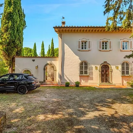 Villa Elegant Tuscan Castle Pool And Tennis Court San Miniato